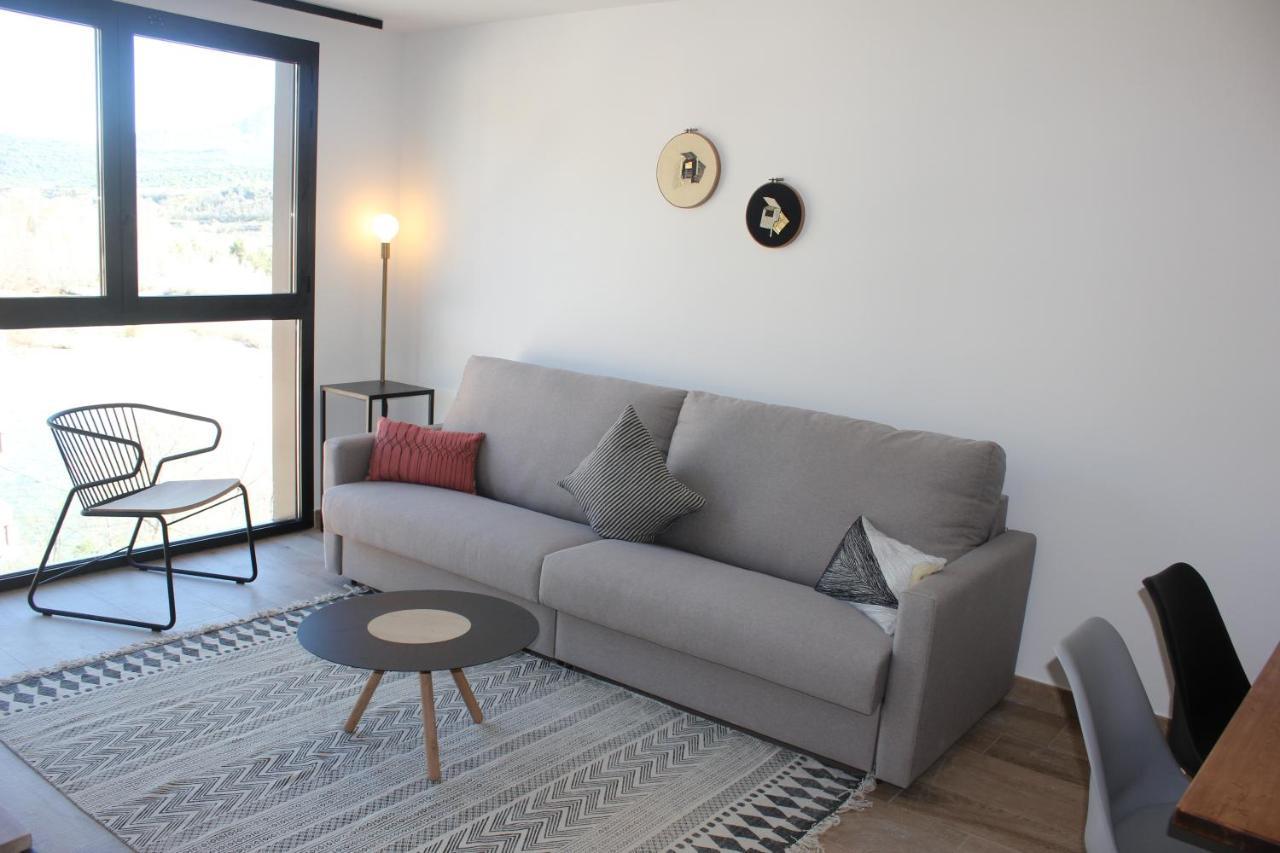 Apartahotel Dos Rios Aínsa Exteriör bild
